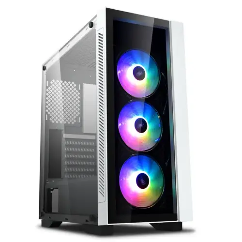 DEEPCOOL MATREXX 55 V3 ADD-RGB WH 3F Temperli Cam USB 3.0 E-ATX Mid-Tower Gaming (Oyuncu) Kasa