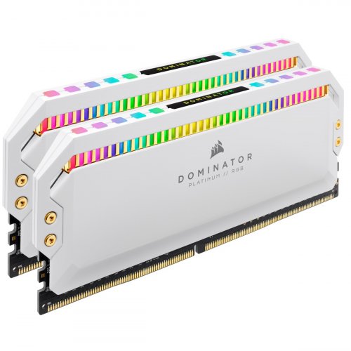 Corsair Dominator Platinum RGB CMT16GX4M2K4000C19W 16GB (2x8GB) DDR4 4000MHz CL19 Gaming Ram (Bellek)