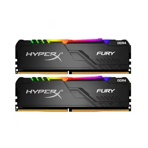 HyperX Fury RGB HX436C17FB3AK2/16 16GB (2x8GB) DDR4 3600MHz CL17 Gaming Ram (Bellek)