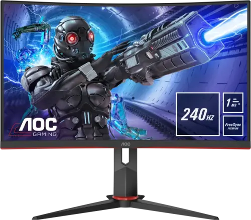 AOC C32G2ZE 31.5″ 1ms 240Hz FreeSync Premium VA Full HD Curved Gaming Monitör