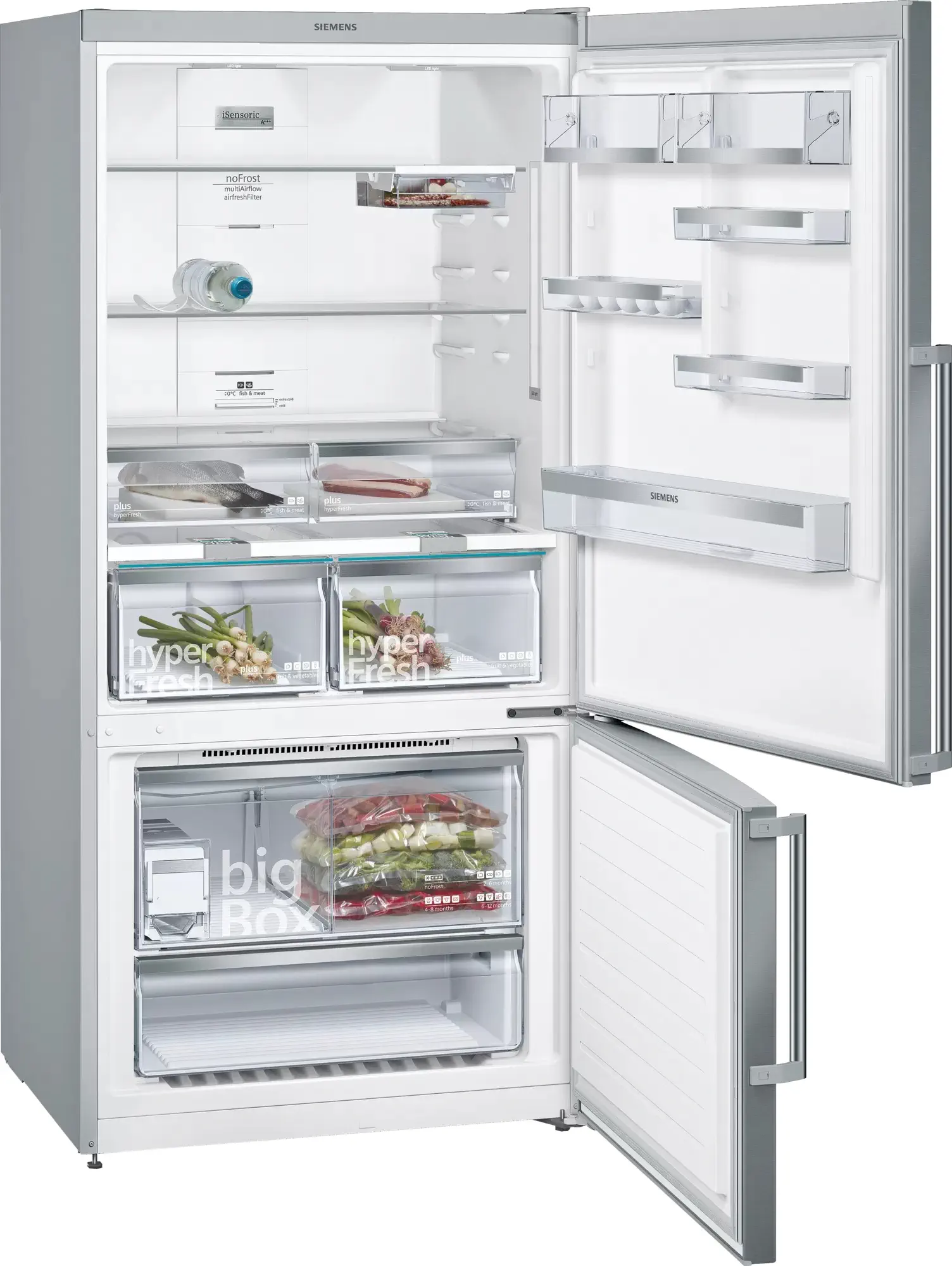 Siemens KG86NAI42N A+++ 682 Lt Kombi No-Frost Buzdolabı