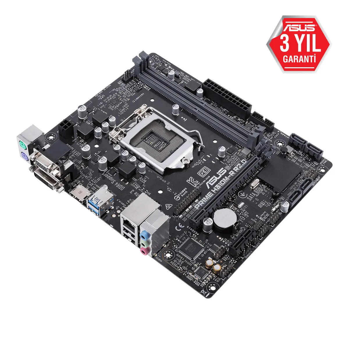 Asus PRIME H310M-R R2.0 Intel H310 Soket 1151 2666Mhz mATX Gaming (Oyuncu) Anakart