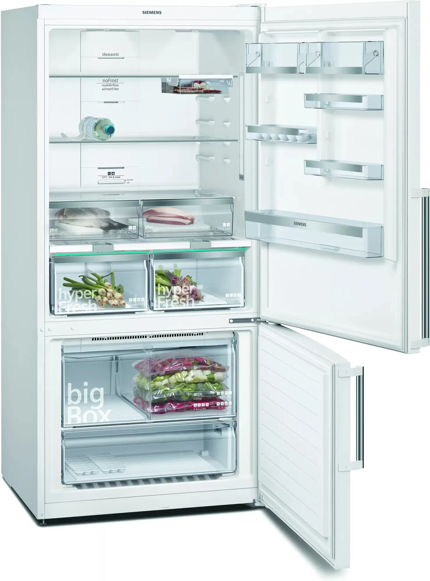 Siemens KG86NAWF0N F 682 Lt No-Frost Kombi Buzdolabı