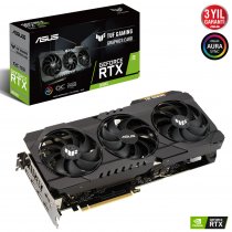 Asus TUF Gaming GeForce RTX 3090 OC TUF-RTX3090-O24G-GAMING 24GB GDDR6X 384Bit DX12 Gaming (Oyuncu) Ekran Kartı