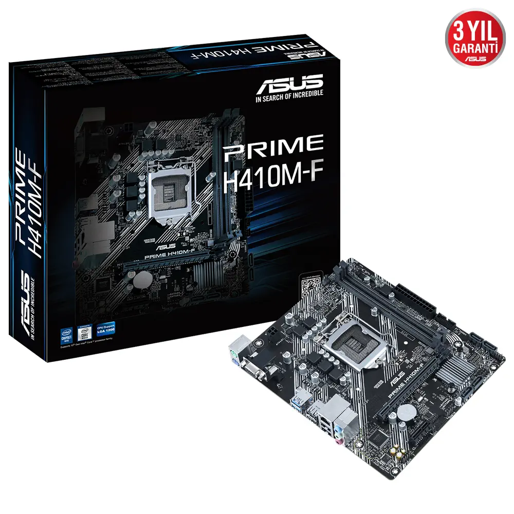 Asus Prime H410M-F Intel H410 Soket 1200 DDR4 2933MHz mATX Anakart