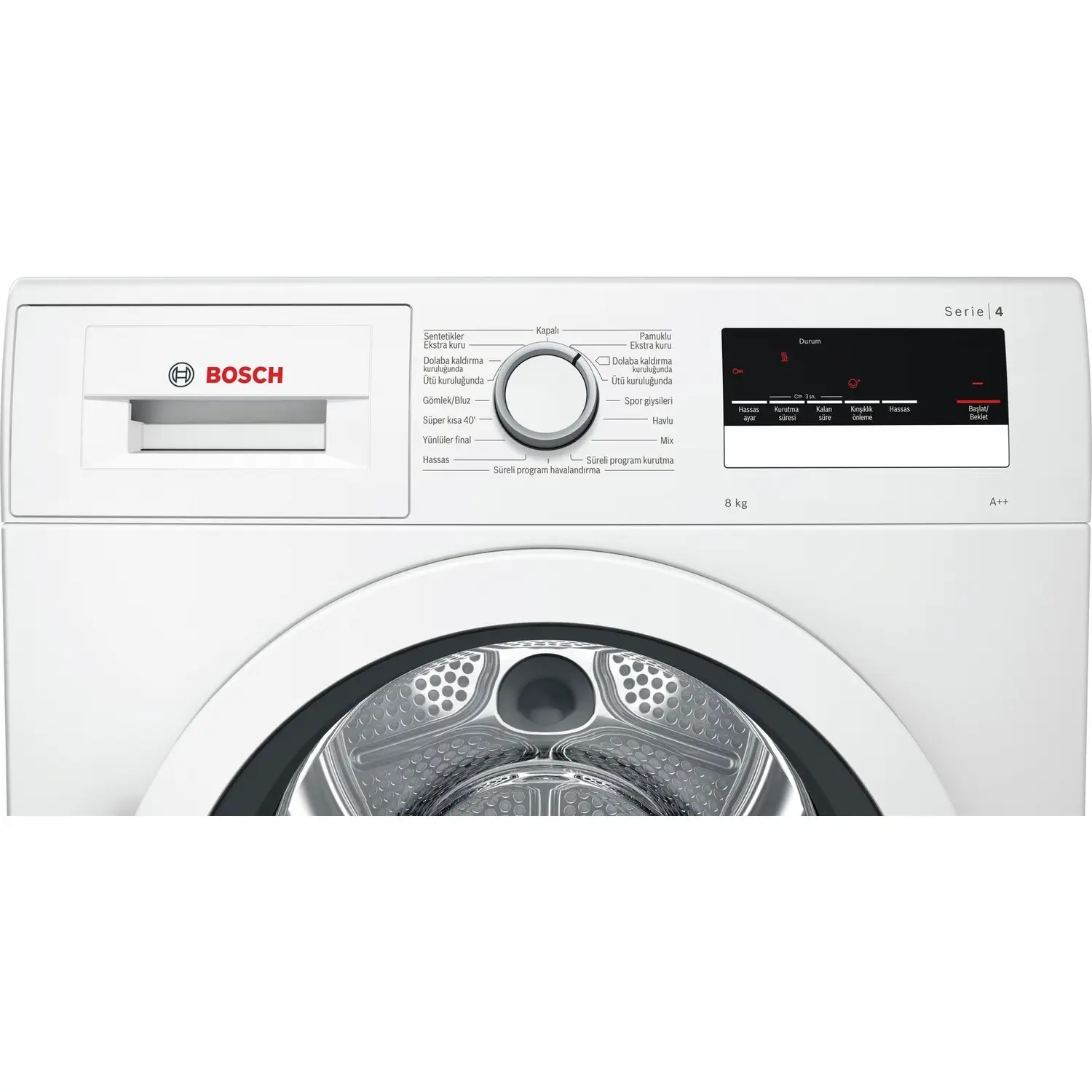 Bosch WTR85V00TR A++ 8 kg Çamaşır Kurutma Makinesi