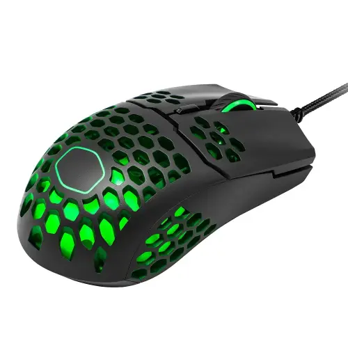 Cooler Master MM711 MM-711-KKOL1 RGB 16000DPI 6 Tuş 60 Gr Optik Mat Siyah Kablolu Gaming (Oyuncu) Mouse