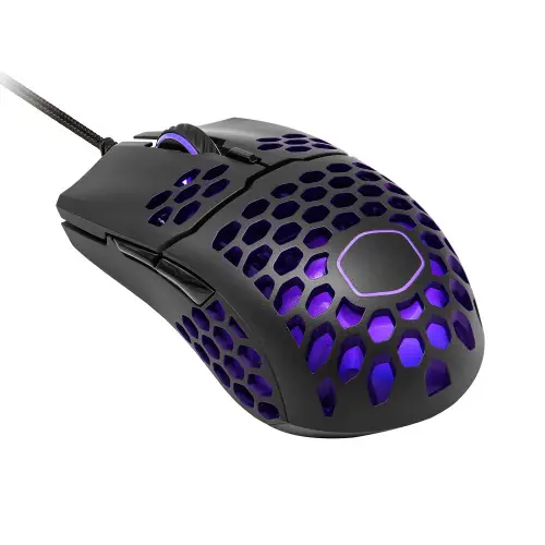 Cooler Master MM711 MM-711-KKOL1 RGB 16000DPI 6 Tuş 60 Gr Optik Mat Siyah Kablolu Gaming (Oyuncu) Mouse