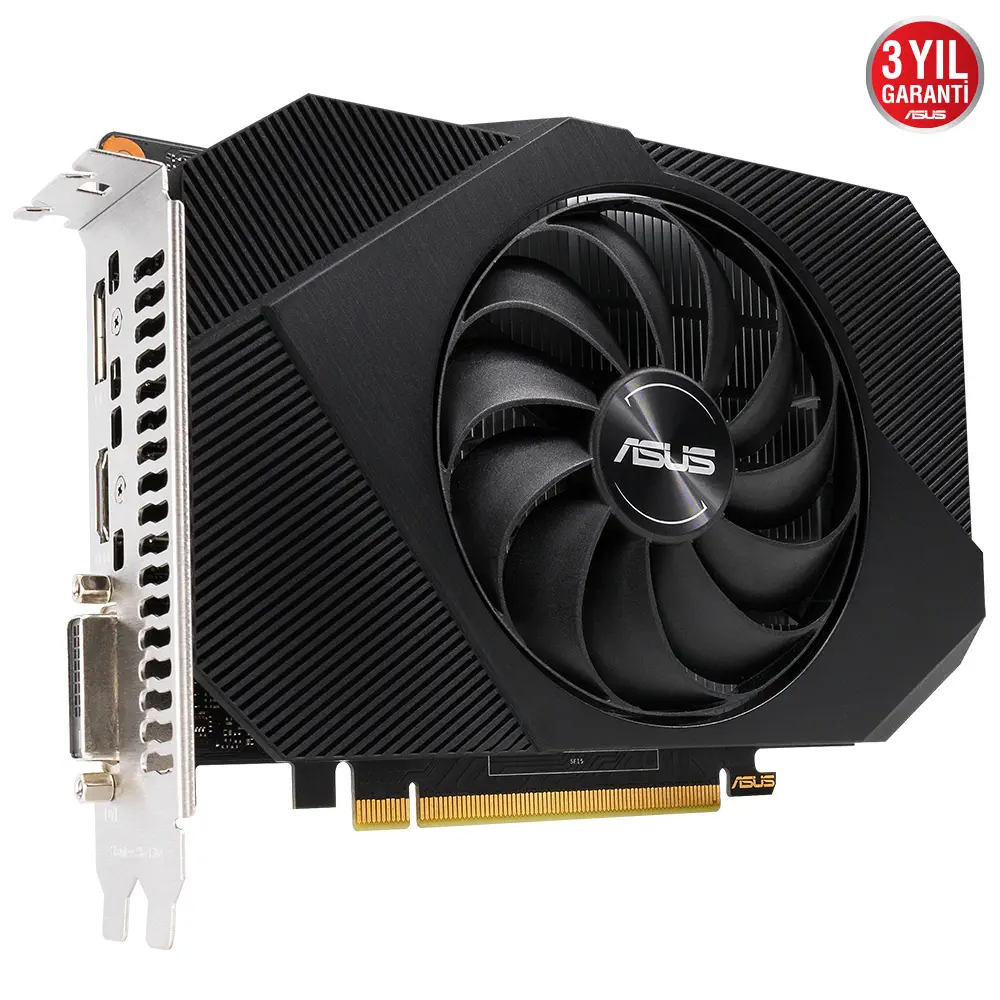 ASUS Phoenix GeForce GTX 1650 OC PH-GTX1650-O4GD6 4GB GDDR6 128Bit DX12 Gaming (Oyuncu) Ekran Kartı