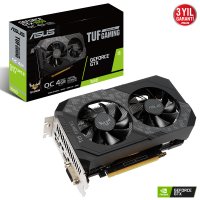 Asus TUF Gaming GeForce GTX 1650 OC TUF-GTX1650-O4GD6-P-GAMING 4GB GDDR6 128Bit DX12 Gaming (Oyuncu) Ekran Kartı