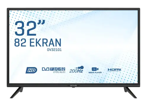  Onvo OV32101 32 inç 82 Ekran Uydu Alıcılı Hd LED TV  