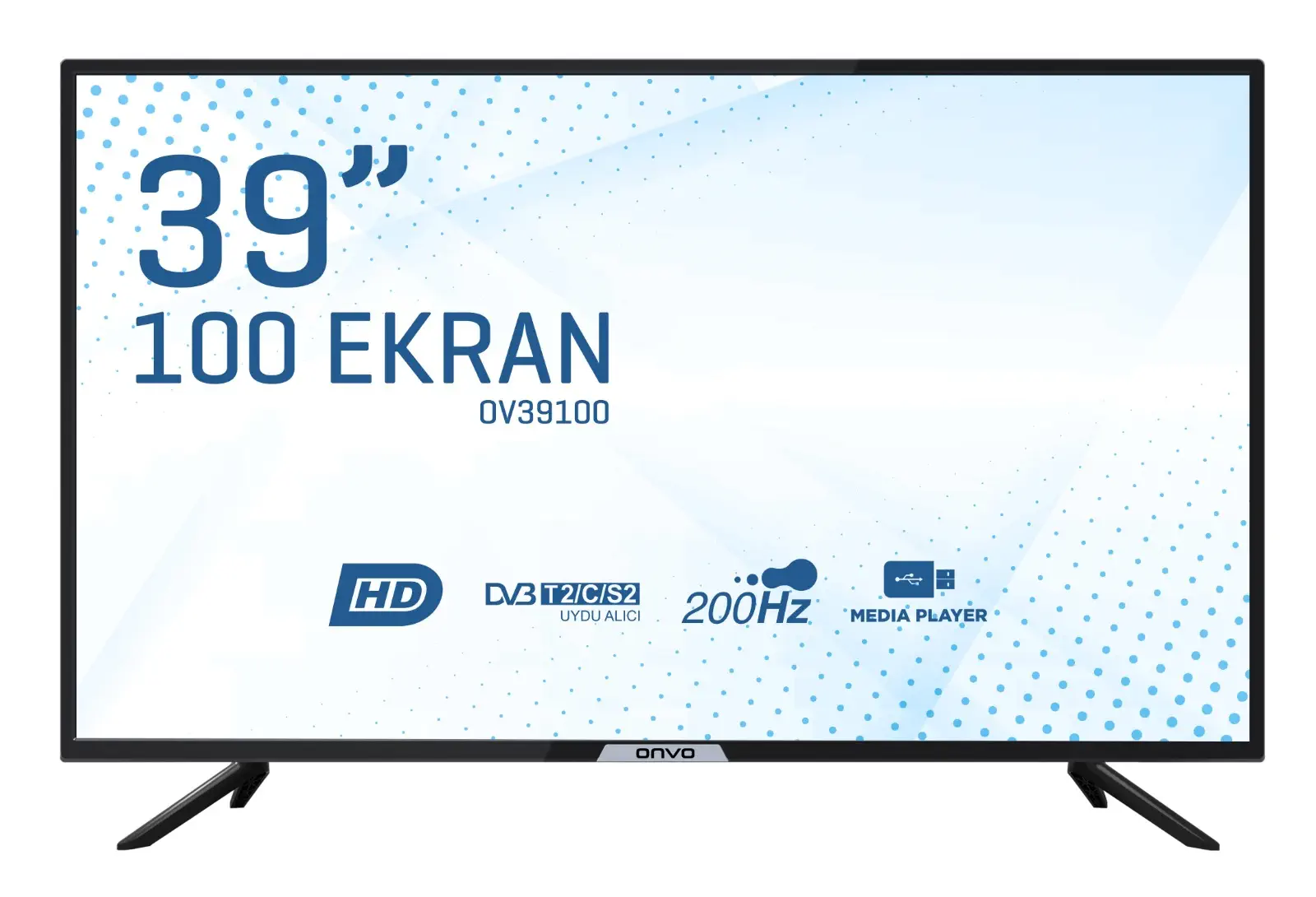 Onvo OV39100 39 inç 99 Ekran Uydu Alıcılı HD LED TV