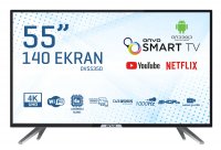 Onvo OV55350 55 inç 140 Ekran Uydu Alıcılı 4K Ultra HD Android Smart LED TV