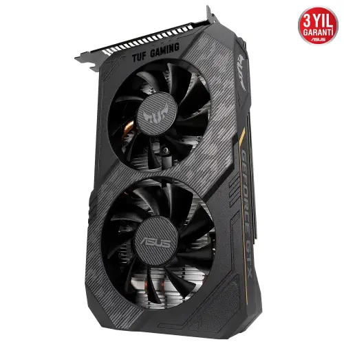 Asus GeForce GTX 1650 TUF-GTX1650-4GD6-P-GAMING 4GB GDDR6 128Bit DX12 Gaming (Oyuncu) Ekran Kartı