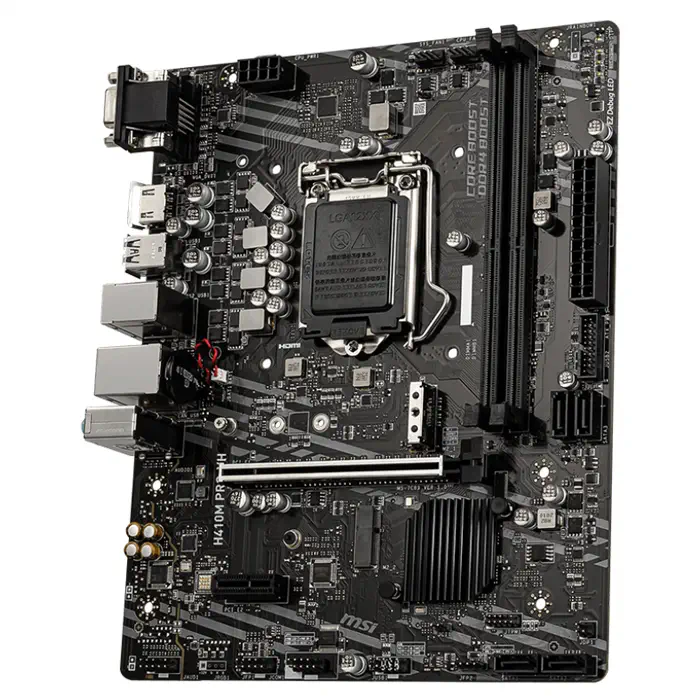 MSI H410M PRO-VH Intel H410 Soket 1200 DDR4 2933Mhz mATX Gaming (Oyuncu) Anakart