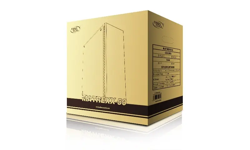 DEEPCOOL MATREXX 50 ADD-RGB 4F Temperli Cam USB 3.0 E-ATX Mid-Tower Gaming (Oyuncu) Kasa