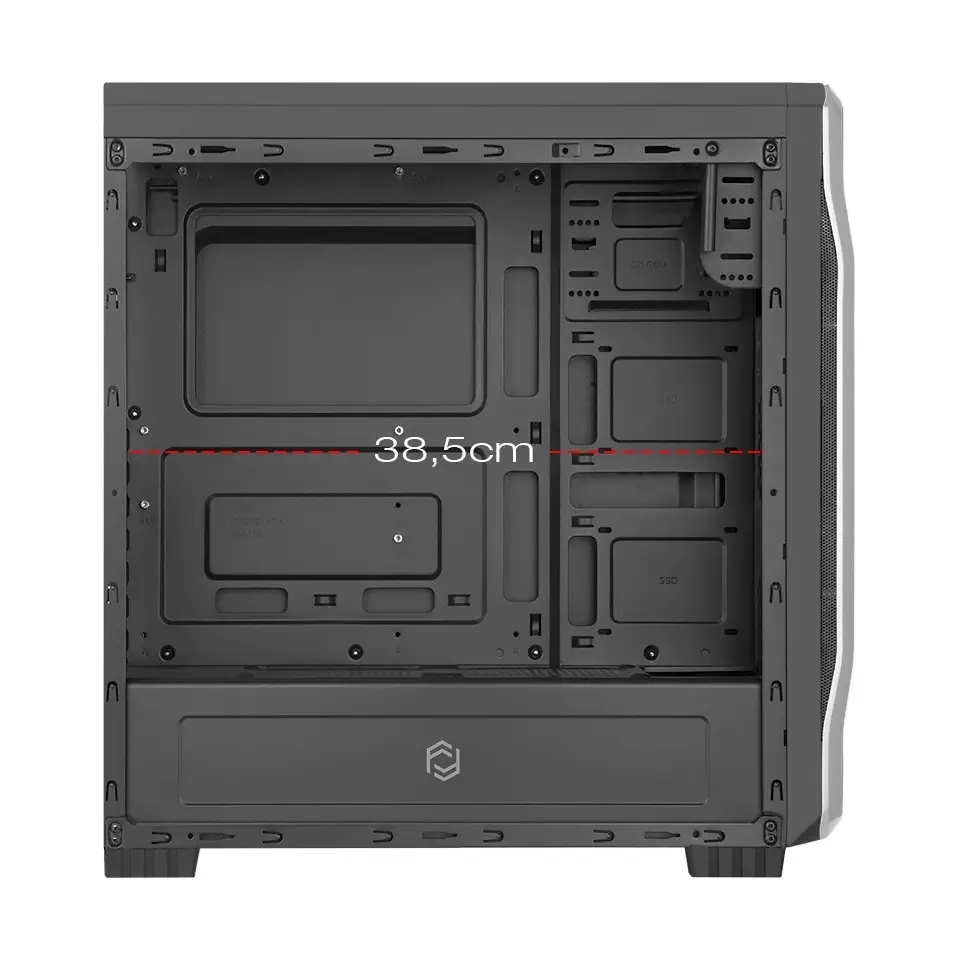 Frisby FC-9345G 650W 80+ Dahili PSU`lu USB 3.0 ATX Mid-Tower Gaming (Oyuncu) Kasa