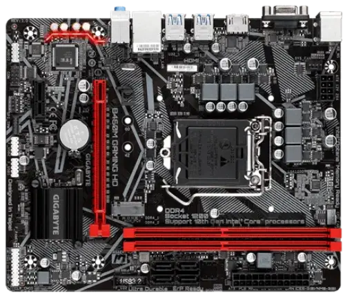 Gigabyte B460M GAMING HD Intel B460 Soket 1200 DDR4 2933MHz mATX Gaming (Oyuncu) Anakart