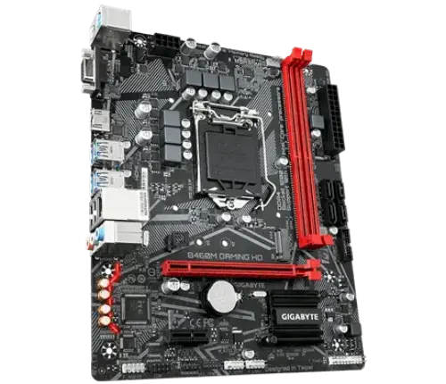 Gigabyte B460M GAMING HD Intel B460 Soket 1200 DDR4 2933MHz mATX Gaming (Oyuncu) Anakart