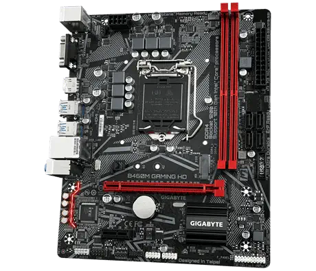 Gigabyte B460M GAMING HD Intel B460 Soket 1200 DDR4 2933MHz mATX Gaming (Oyuncu) Anakart