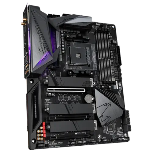 Gigabyte B550 AORUS MASTER AMD B550 Soket AM4 DDR4 5400(OC)MHz ATX Gaming (Oyuncu) Anakart