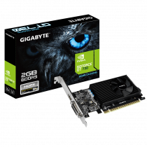 Gigabyte GeForce GT 730 GV-N730D5-2GL 2GB GDDR5 64Bit DX12 Ekran Kartı