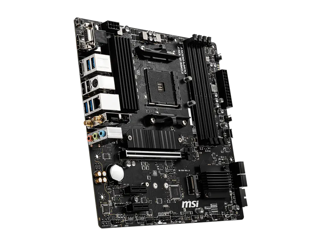 MSI B550M PRO-VDH WIFI AMD B550 Soket AM4 DDR4 4400(OC)MHz mATX Gaming (Oyuncu) Anakart