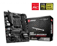 MSI MAG B550M BAZOOKA AMD B550 Soket AM4 DDR4 4400(OC)MHz mATX Gaming (Oyuncu) Anakart