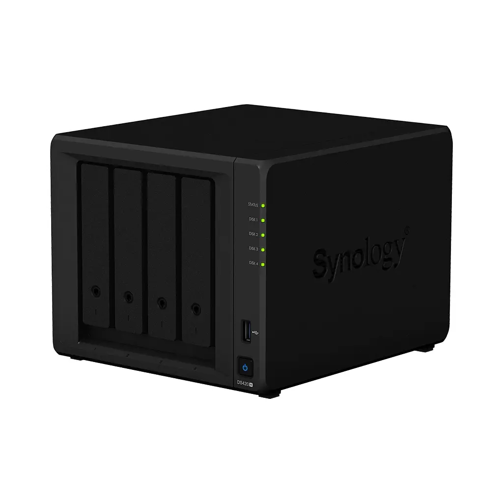 Synology DS420+ 3.5″ 4 Yuvalı Nas Depolama Ünitesi