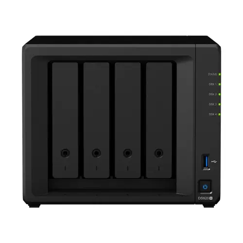 Synology DS920+ 4GB 3.5″ 4 Yuvalı Nas Depolama Ünitesi