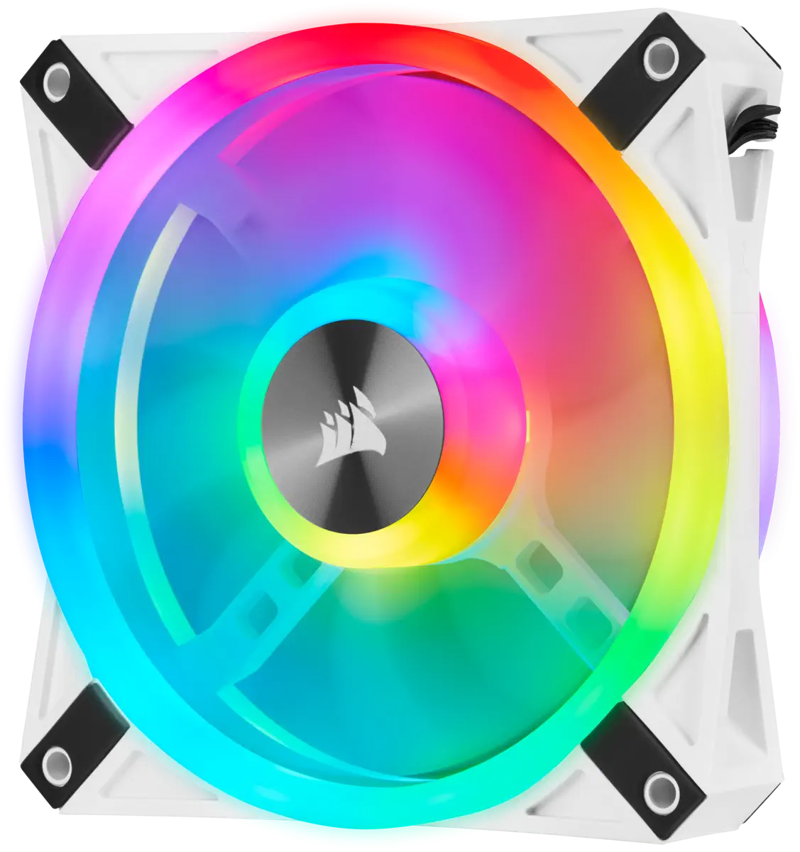 Corsair iCUE QL120 RGB CO-9050104-WW 120mm PWM Beyaz 3`lü Kasa Fanı