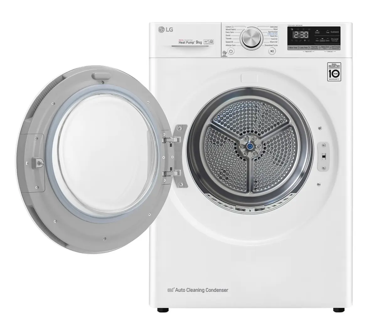 LG RC90V9AV2W.ABWPLTK A+++ 9 Kg Kurutma Makinesi