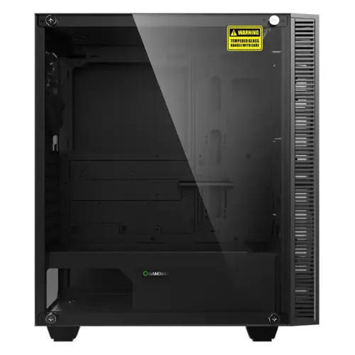 Frisby Gamemax Draco XD 650W 80+ Bronze Dahili PSU`lu Temperli Cam ATX Mid-Tower Gaming (Oyuncu) Kasa