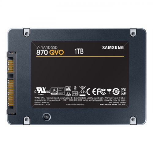 Samsung 870 QVO MZ-77Q1T0BW 1TB 560/530MB/s 2.5″ SATA 3 SSD Disk