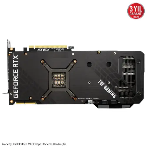 Asus TUF Gaming GeForce RTX 3090 OC TUF-RTX3090-O24G-GAMING 24GB GDDR6X 384Bit DX12 Gaming (Oyuncu) Ekran Kartı