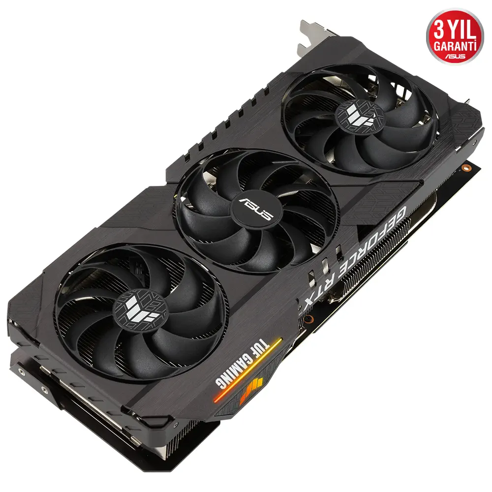ASUS TUF Gaming GeForce RTX 3090 OC TUF-RTX3090-O24G-GAMING 24GB GDDR6X 384Bit DX12 Gaming (Oyuncu) Ekran Kartı