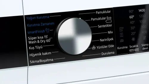 Siemens WN54A2X0TR 1400 Devir 10 kg / 6 Kg Kurutmalı Çamaşır Makinesi