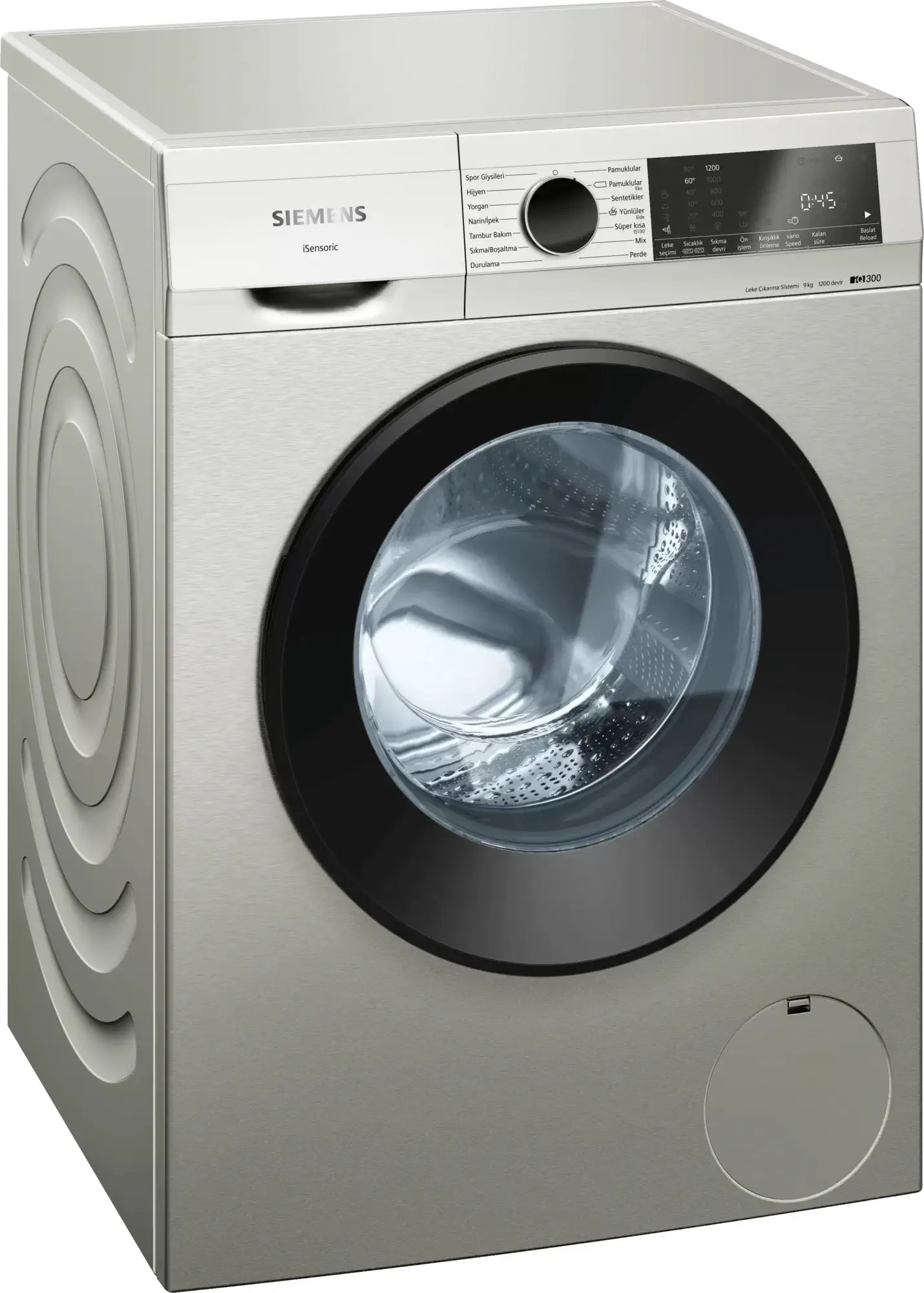 Siemens WG42A1XVTR A+++ 1200 Devir 9 kg Gri Çamaşır Makinesi