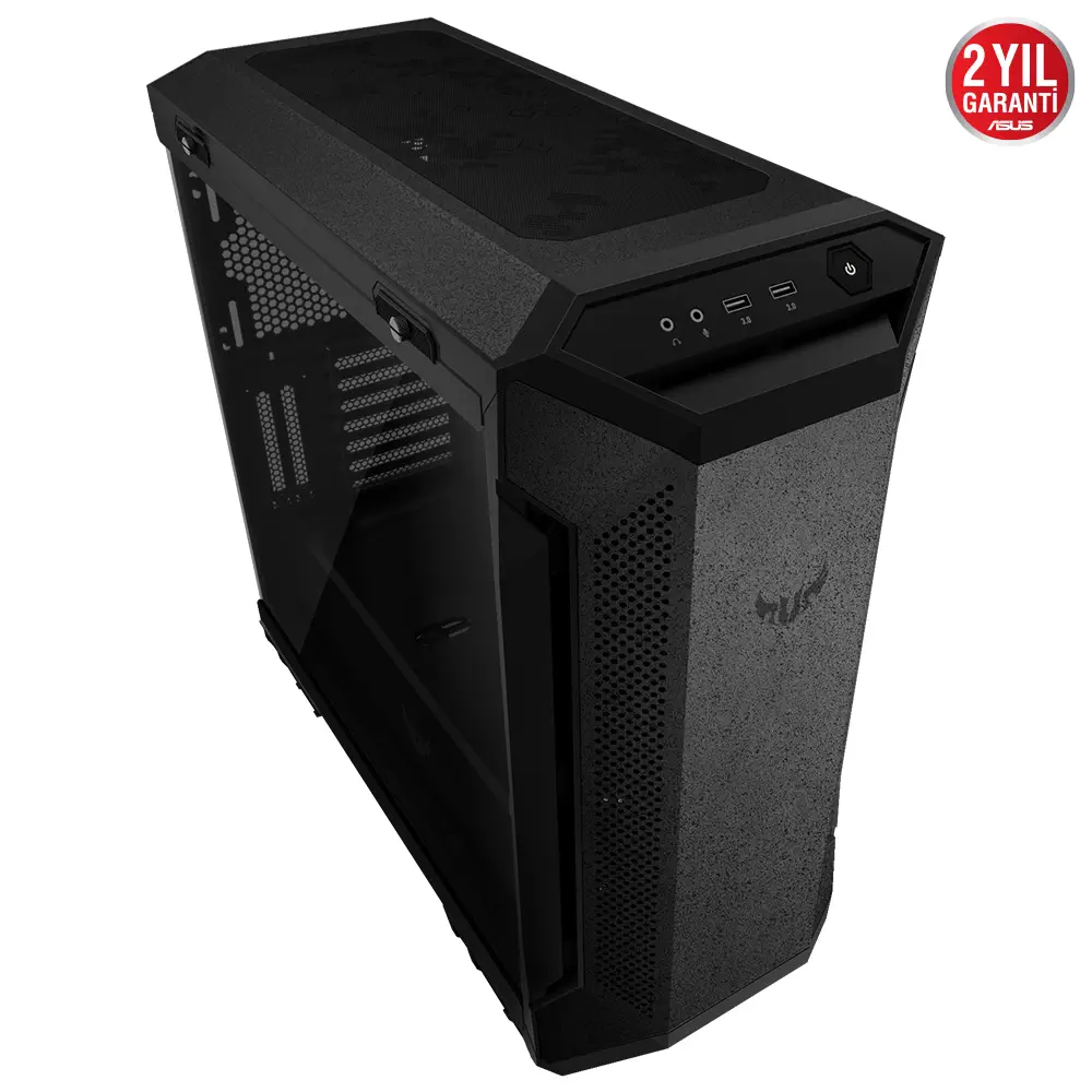 Asus TUF Gaming GT501VC USB 3.1 Temperli Cam E-ATX Mid-Tower Gaming (Oyuncu) Kasa
