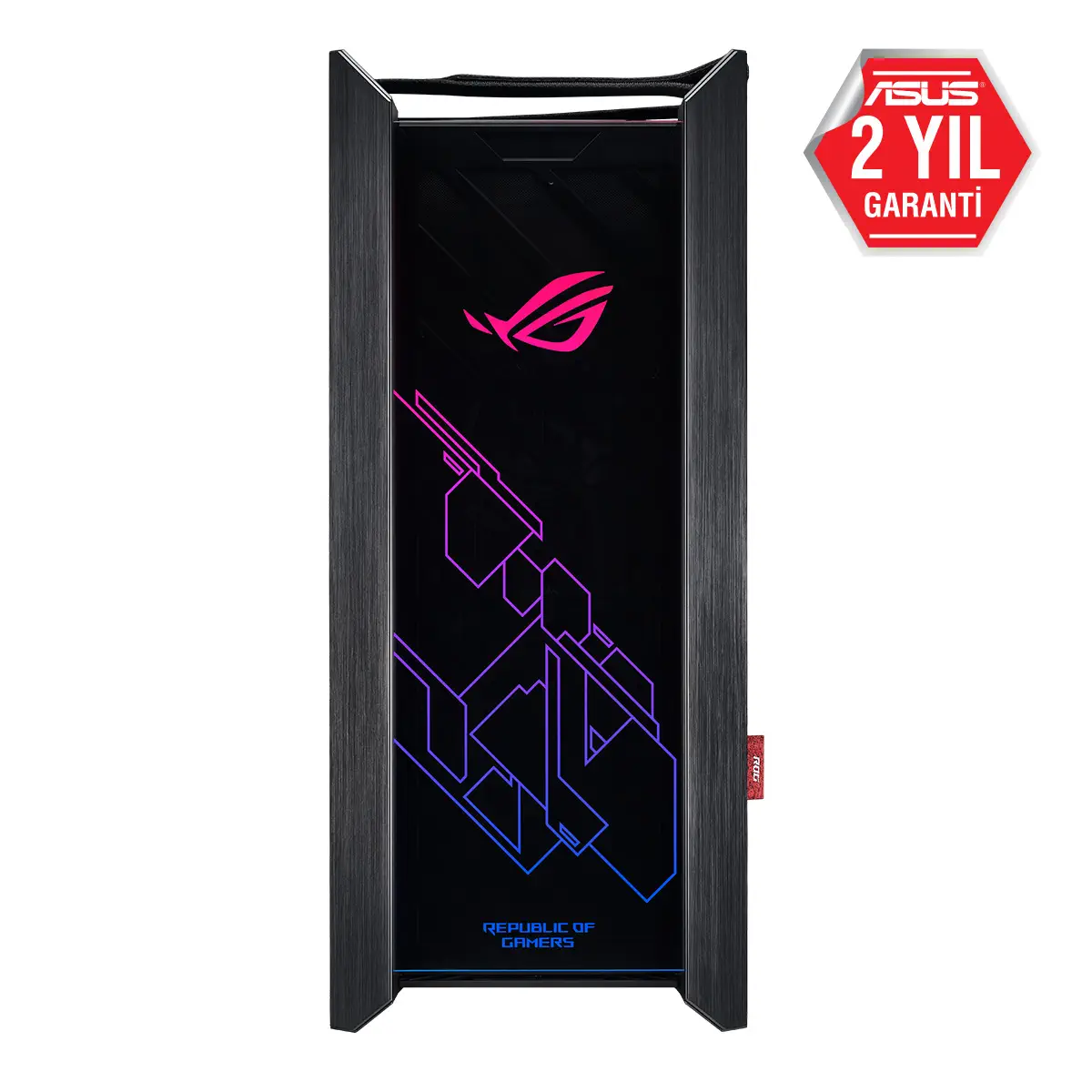 ASUS ROG Strix Helios GX601 4x140mm Fan USB Type-C Temperli Cam RGB Siyah E-ATX Mid-Tower Gaming (Oyuncu) Kasa
