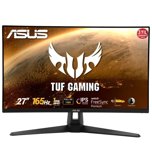 Asus TUF Gaming VG279Q1A 27”  1ms 165Hz FreeSync Premium IPS Full HD Gaming (Oyuncu) Monitör