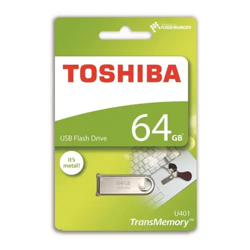Kioxia TransMemory U401 THN-U401S0640E4 64GB USB 2.0 Flash Bellek