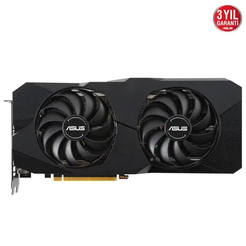 Asus Dual Radeon RX 5600 XT EVO DUAL-RX5600XT-T6G-EVO 6GB GDDR6 192Bit DX12 Gaming (Oyuncu) Ekran Kartı