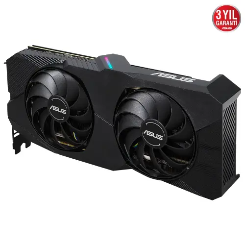 Asus Dual Radeon RX 5600 XT EVO DUAL-RX5600XT-T6G-EVO 6GB GDDR6 192Bit DX12 Gaming (Oyuncu) Ekran Kartı