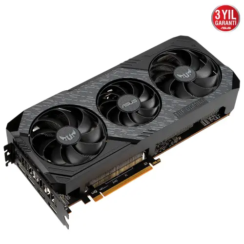 Asus TUF Gaming X3 Radeon RX 5600 XT EVO TUF 3-RX5600XT-T6G-EVO-GAMING 6GB GDDR6 192Bit DX12 Gaming (Oyuncu) Ekran Kartı