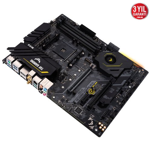 Asus TUF Gaming X570-PRO (WI-FI) AMD X570 Soket AM4 DDR4 5100(OC)MHz ATX Gaming (Oyuncu) Anakart