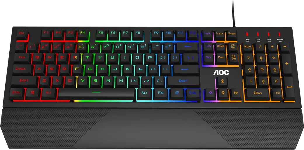 AOC GK200 RGB Mekanik Hisli Kablolu Gaming (Oyuncu) Klavye