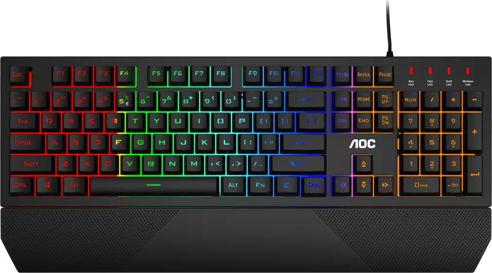 AOC GK200 RGB Mekanik Hisli Kablolu Gaming (Oyuncu) Klavye