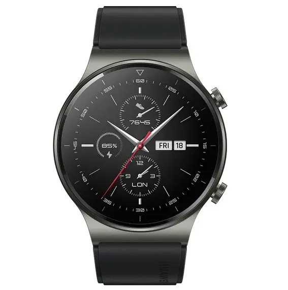 Huawei Watch GT2 Pro 46mm Siyah Akıllı Saat - Distribütör Garantili