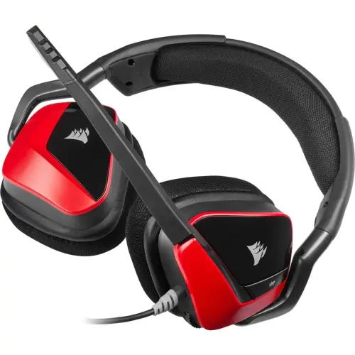 Corsair Void Elite Surround Cherry CA-9011206-EU 7.1 Surround Mikrofonlu Kablolu Gaming (Oyuncu) Kulaklık